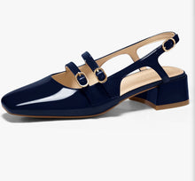 Load image into Gallery viewer, Chunky Heel Mary Jane’s