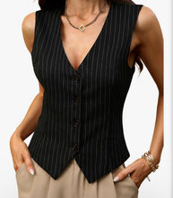 Load image into Gallery viewer, Preppy Button Down Vest
