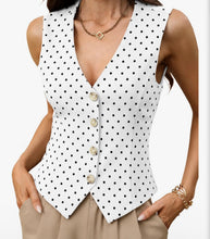 Load image into Gallery viewer, Preppy Button Down Vest