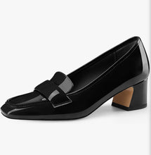 Load image into Gallery viewer, Chunky Heel Penny Loafers