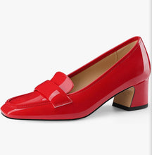 Load image into Gallery viewer, Chunky Heel Penny Loafers
