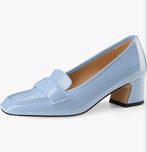 Load image into Gallery viewer, Chunky Heel Penny Loafers