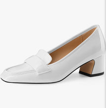 Load image into Gallery viewer, Chunky Heel Penny Loafers