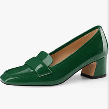 Load image into Gallery viewer, Chunky Heel Penny Loafers