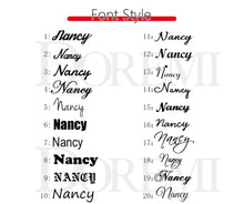 Load image into Gallery viewer, 18K Custom Name Plate Bamboo Earrings